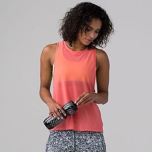 Seawheez Chase Me Tank - Dust Coral